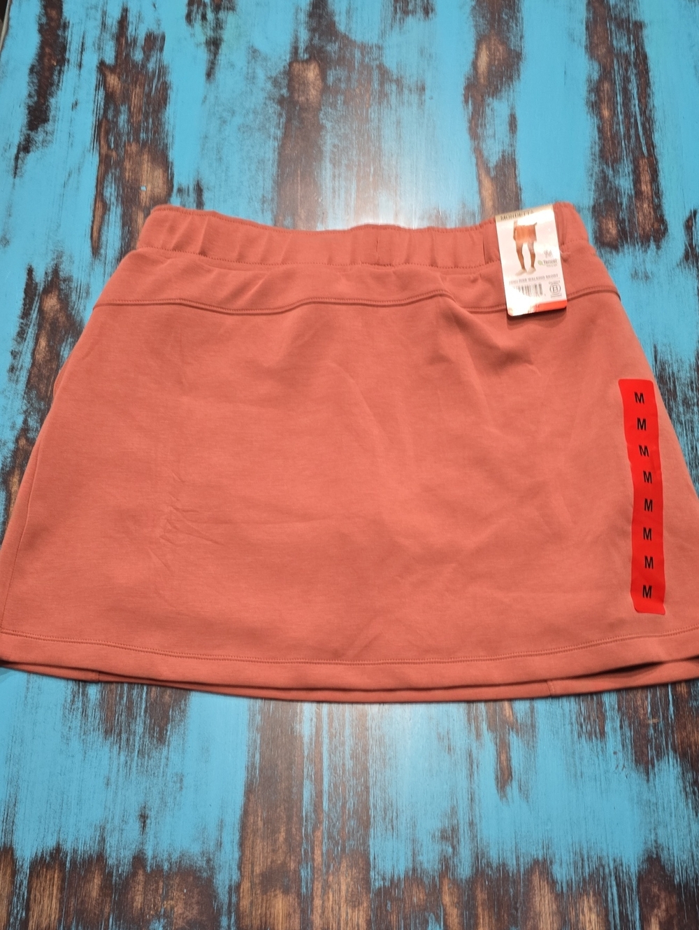Mondetta Dusty Rose Elastic-Waist Skort NWT!